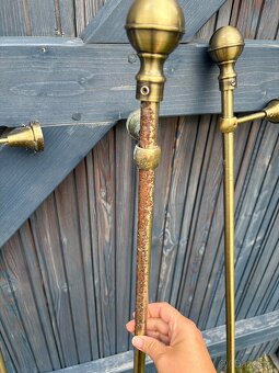 Tři konzole / garnyže na záclony - 4