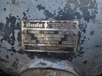 Stabilní elektro-motor Duda - 4