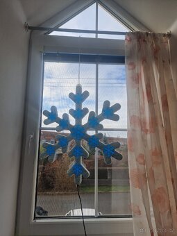 4x sada Led světla sněhová vločka - 4