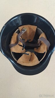 kovová Německa helma replika na chopper - 4