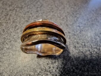 Stříbrný prsten Energy Stone nový - 4