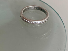 Stříbrný prsten s kameny - 4