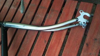 Kvalitní XL ocelový rám Cro-Mo 63 cm, hliníkové kliky - 4
