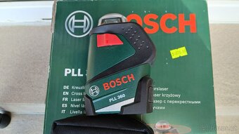Samonivelační křížový laser Bosch - 4