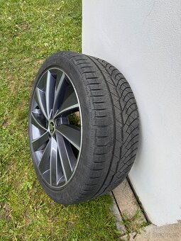 Alu kola Škoda Turbine R18 5x112 Octavia Superb Kodiaq zimní - 4