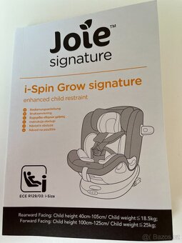 Dětská sedačka Joie i-Spin Grow signature - 4