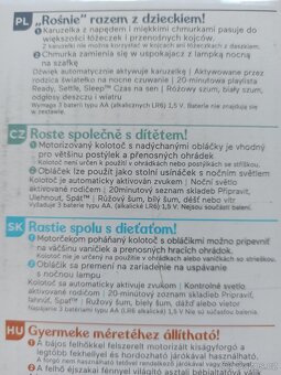 Hrající kolotoč nad postýlku zn.Fisher-Price - 4