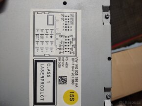Originální rádio Volkswagen RCD 310 a reproduktory 165 - 4
