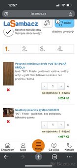 Interiérové dveře s posuvným systémem - 4