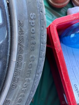 Bmw alu disky r20 / dvourozměr - 245/40 r20 / 275/35 r20 - 4