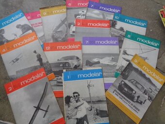 Časopis Modelář ročník 1974, 75,76,77 a 78 - 4