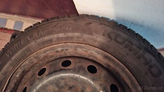 4x nové zimní pneu Kumho 185/65 R15 + disky Renault Scenic - 4