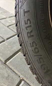 Zimní kola na Octavia 2 Barum Polaris 5 195/65 R15 - 4