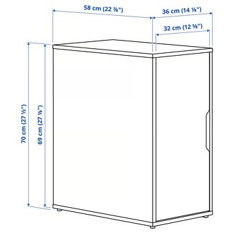 IKEA Alex dvířka - 4