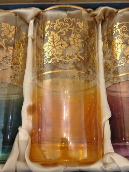 Skleničky barevné RETRO CZECHOSLAVAKIA - 4