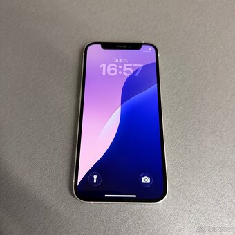iPhone 12 mini 64GB bílý, bez škrábance, rok záruka - 4