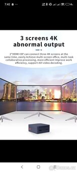 Mini PC Intel N150, 12GB RAM, 512GB SSD, Win11 - 4