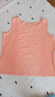 Dámská letní halenka/triko - na ramínka - vel. XXL - 4