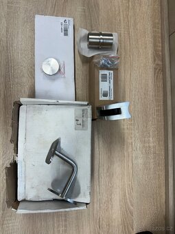 Prodám prvky na nerezové zábradlí - 4