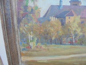 OBRAZ OLEJ  NA  PLÁTNĚ-T.HRDINKA - 4