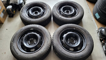 90% zimní kola 15" 4x108 ET27 Peugeot, Citroen - 4