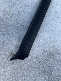 Golf Mk2 - kryt/plast/držák stropnice GTI, C sloupky - černý - 4