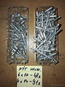 Spojovací materiál šrouby, nýty - 4