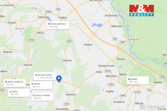 Prodej pozemku k bydlení, 611 m², Bouzov - 4