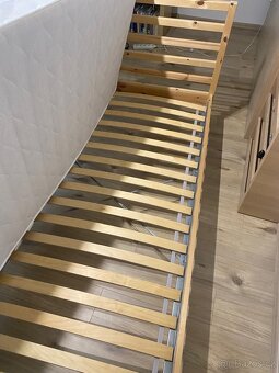 Postel IKEA TARVA 90x200 + rošt + matrace - 4