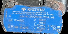 Závěs RINGFEDER s příčkou - 4