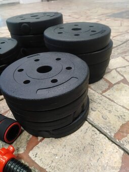 Činkový set činky 2x15 kg - 4