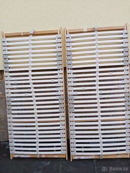 Prodám dva polohovací rošty IKEA 90cm x 200cm - 4