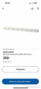 Výsuvný věšák do skrine Ikea - 4