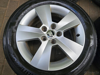 ALU kola letní Škoda 5x100 Fabia III Rapid R15 Matone - 4