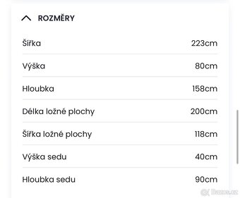 Rozkládací sedačka - 4