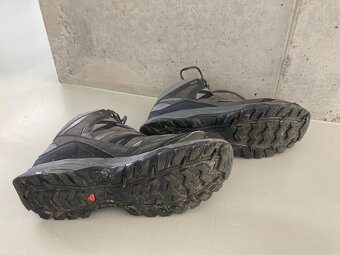 Kotníkové trekové boty zn. Salomon goretex - vel. 44 - 4