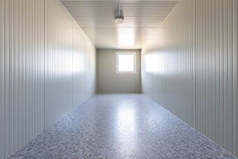 Stavební buňka, obytný kancelářský kontejner 6m - 4