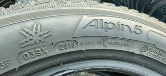 Prodám,  zimní pneu Michelin Pilot Alpin 5 215/55 17 98 V XL - 4