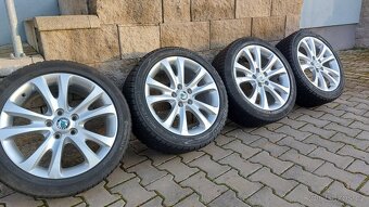Alu kola 5x112 r17 Trifid originál Škoda Superb II zimní pne - 4