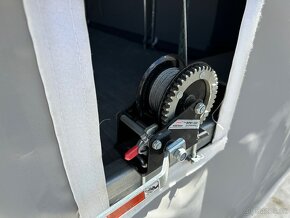 Plachtová hala 10x12,2x5,2 šedá/antracid. lem - 4