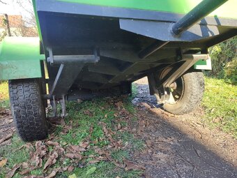 Přívěsný vozík - rok výroby 1984 - zelená barva - 4