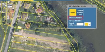 Prodej pozemku v k.ú. Tavíkovice (okres Znojmo) o výměře 195 - 4