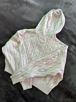 Svetr Tommy Jeans Center Flag Cable Hoodie L - 4