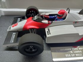 F1 MCLAREN MP4/1C FORD USA WEST GP 1983  NIKI LAUDA  1:18 - 4