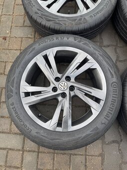 ORIGINÁL Alu Volkswagen Valencia R17, 5x100- TOP STAV, LETNÍ - 4