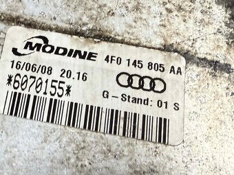AUDI A6 - 4F C6 - intercooler 2.0 TDI 4F0145805AA - 4