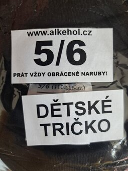 Prodám dětské triko alkehol - 4