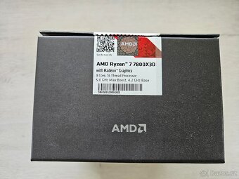 AMD Ryzen 7800X3D - prodej/výměna, záruka - 4