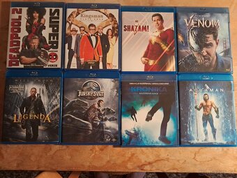 4K UHD + blu-ray + 3D filmy - 4