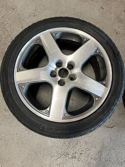 ALU KOLA ORI. + PNEU BARUM BRAVURIS 2 VW GOLF MK4 - 4